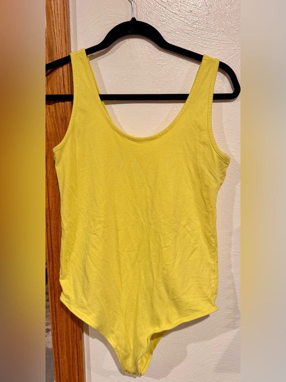 torrid Yellow Scoop Neck Bodysuit